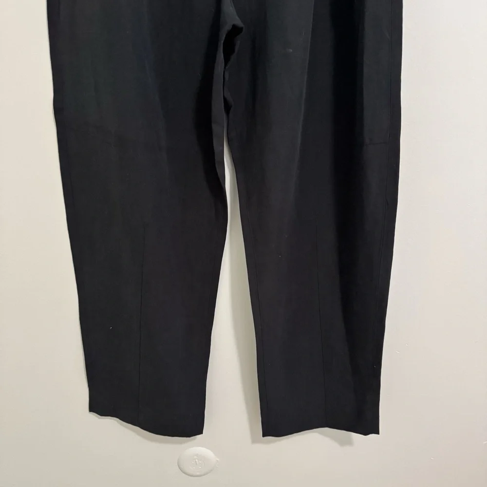 Banana Republic Black Long Straight Leg Trousers